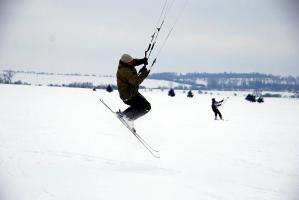  SnowKitový sraz - Mohyla - 1. místo lyže - Ševčík Filip